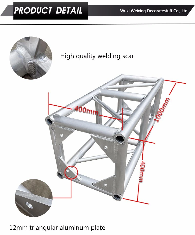 10m*10m*7m Aluminum Lighting Truss, Exhibition Truss System, Exhibition Booth Design, Truss with Roof System