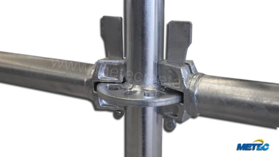 Zertifiziertes Ringlock-Gerüstsystem, verzinktes Layher-Allround-Gerüst. Ringlock-System-Gerüst, Allround-Gerüst mit allen Komponenten